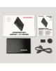 AXAGON Screwless aluminum USB 3.2 Gen 1 - SATA 6G external box for 2.5" SSD/HDD