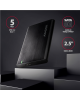 AXAGON Screwless aluminum USB 3.2 Gen 1 - SATA 6G external box for 2.5" SSD/HDD