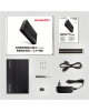 AXAGON Ribbed aluminum USB 3.2 Gen 1 - SATA 6G external box for 3.5" HDD
