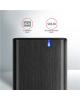AXAGON External USB-C 3.2 Gen 2 metal box for M.2 SATA SSD disks