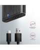 AXAGON External USB-C 3.2 Gen 2 metal box for M.2 SATA SSD disks