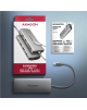 AXAGON Multi port USB-C 5Gbps hub | HMC-8HLSA