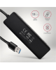 AXAGON Travel four-port USB-A 5Gbps hub | HUE-C1A
