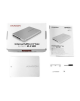 AXAGON Internal 2.5" box with SATA interface for M.2 SATA SSD
