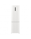 Gorenje Refrigerator NRK6202AW4 E, Free standing, Combi, Height 200 cm, No Frost system, Fridge net capacity 235 L, Freezer net capacity 96 L, Display, 38 dB, White