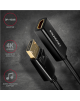 AXAGON | Active adapter | DisplayPort to HDMI | 0.15 m