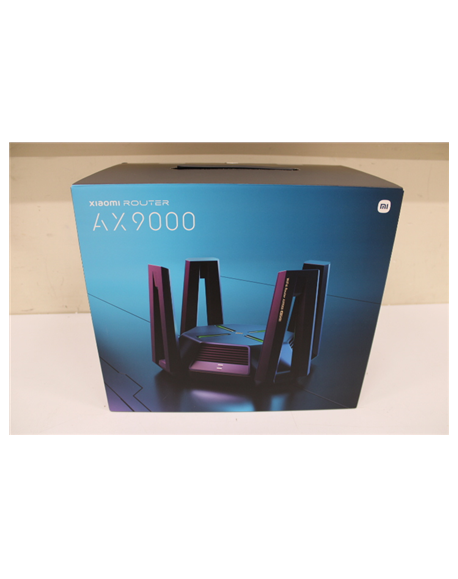 SALE OUT. Xiaomi Mi Router AX9000 EU | Tri-Band Wireless Wi-Fi 6 Router | Mi AX9000 | 802.11ax | 4804+2402+1148 Mbit/s | 10/100/
