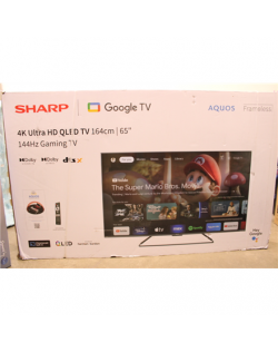 Sharp | 65GR8265E | 65 | Smart TV | Google TV | UHD | DAMAGED PACKAGING