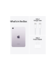 Apple iPad Mini (A17 Pro) | 8.3 " | Purple | Liquid Retina | 2266 x 1488 pixels | 256 GB | Wi-Fi | Front camera | 12 MP | Rear c