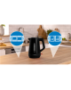 Bosch Kettle | TWK1M123 | Electric | 2400 W | 1.7 L | Plastic | 360° rotational base | Black