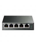 TP-LINK Switch TL-SG105PE Unmanaged, Steel case, 10/100/1000 Mbit/s, Ethernet LAN (RJ-45) ports 5, Power supply type External