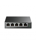 TP-LINK Switch TL-SG1005LP Unmanaged, Desktop, 10/100/1000 Mbit/s, Ethernet LAN (RJ-45) ports 5, PoE+ ports quantity 4, Power supply type External