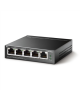 TP-LINK Switch TL-SG1005LP Unmanaged, Desktop, 10/100/1000 Mbit/s, Ethernet LAN (RJ-45) ports 5, PoE+ ports quantity 4, Power su