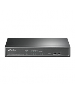 TP-LINK Switch TL-SF1008LP Unmanaged, Steel case, 10/100 Mbps (RJ-45) ports quantity 8, PoE ports quantity 4, Power supply type 