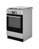 Whirlpool Cooker | WS5G8CHX/E/1 | Hob type Gas | Oven type Electric | Stainless steel | Width 50 cm | LED | Depth 60 cm | 60 L