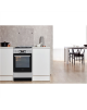 Whirlpool Cooker | WS5G8CHX/E/1 | Hob type Gas | Oven type Electric | Stainless steel | Width 50 cm | LED | Depth 60 cm | 60 L
