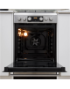 Whirlpool Cooker | WS5G8CHX/E/1 | Hob type Gas | Oven type Electric | Stainless steel | Width 50 cm | LED | Depth 60 cm | 60 L