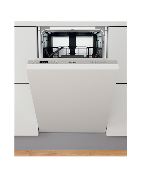 Whirlpool Dishwasher | WSIC 3M27 | Built-in | Width 44.8 cm | Number of place settings 10 | Number of programs 6 | Energy effici