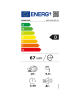 Whirlpool Dishwasher | WSIP 4O33 PFE | Built-in | Width 44.8 cm | Number of place settings 10 | Number of programs 9 | Energy ef