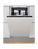 Whirlpool Dishwasher | WSIP 4O33 PFE | Built-in | Width 44.8 cm | Number of place settings 10 | Number of programs 9 | Energy ef