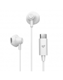 Energy Sistem Wired Earphones | EasyPods Type C | Built-in microphone | USB-C | Snow