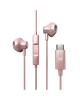 Energy Sistem Wired Earphones | EasyPods Type C | Built-in microphone | USB-C | Rose Gold