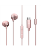 Energy Sistem Wired Earphones | EasyPods Type C | Built-in microphone | USB-C | Rose Gold