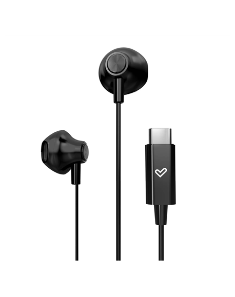 Energy Sistem Wired Earphones | EasyPods Type C | Built-in microphone | USB-C | Space
