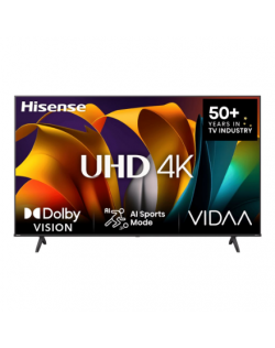 Hisense UHD Smart TV | 43A6N | 43" | Smart TV | VIDAA OS | UHD | Black