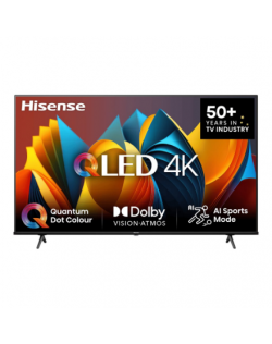 Hisense QLED Smart TV | 85E7NQ | 85" | Smart TV | VIDAA OS | UHD | Black