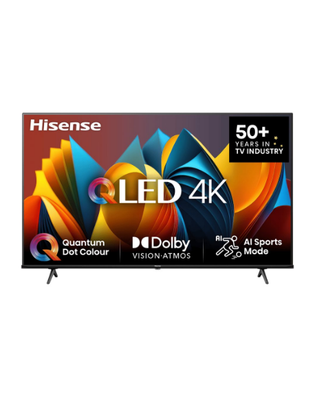 Hisense QLED Smart TV | 85E7NQ | 85" | Smart TV | VIDAA OS | UHD | Black