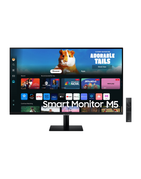 Samsung LS27DM500EUXDU M5 M50D | 27 " | VA | 16:9 | 60 Hz | 4 ms | 1920 x 1080 pixels | 250 cd/m² | HDMI ports quantity 2 | Blac