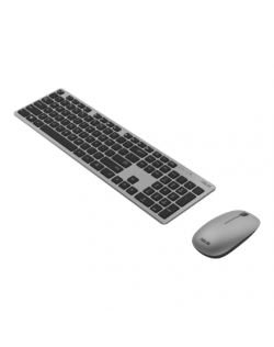 Asus W5000 | Keyboard and Mouse Set | Wireless | US | Gray