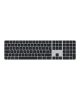 Apple Magic Keyboard with Touch ID and Numeric Keypad for Mac models with Apple silicon - International English - Black Keys | Apple