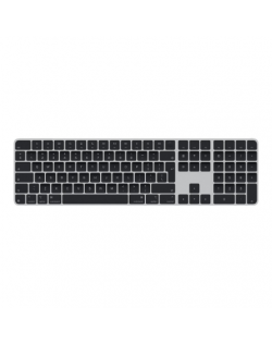Apple Magic Keyboard with Touch ID and Numeric Keypad for Mac models with Apple silicon - International English - Black Keys | A