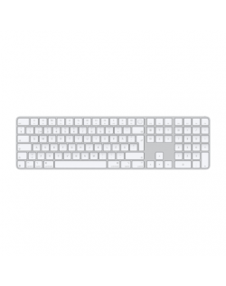 Apple Magic Keyboard with Touch ID and Numeric Keypad | Keyboard | Wireless | Swedish | White