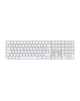 Apple Magic Keyboard with Touch ID and Numeric Keypad | Keyboard | Wireless | Russian | White