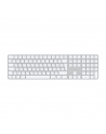 Apple Magic Keyboard with Touch ID and Numeric Keypad | Keyboard | Wireless | Russian | White