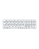 Apple Magic Keyboard with Touch ID and Numeric Keypad | Keyboard | Wireless | English | White