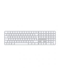 Apple Magic Keyboard with Touch ID and Numeric Keypad | Keyboard | Wireless | English | White