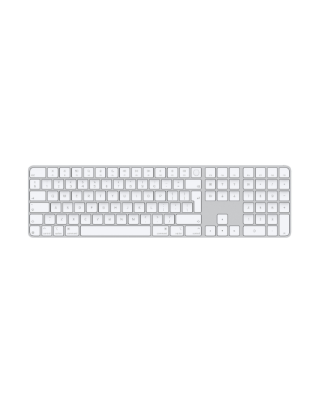 Apple Magic Keyboard with Touch ID and Numeric Keypad | Keyboard | Wireless | English | White