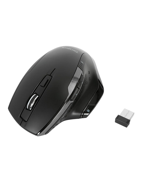 Targus Antimicrobial Ergo Mouse | AMW584GL | Wireless | 2.4 Ghz | Black