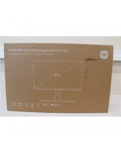 SALE OUT. Xiaomi Mini LED Gaming Monitor G Pro 27i EU | Xiaomi | Mini LED Gaming Monitor G Pro 27i EU | 27 " | LED | 16:9 | 180 