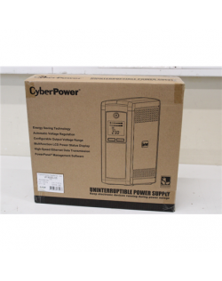 SALE OUT. CyberPower VP1600ELCD Backup UPS Systems | CyberPower | Backup UPS Systems | VP1600ELCD | 1600 VA | 960 W | DAMAGED PA
