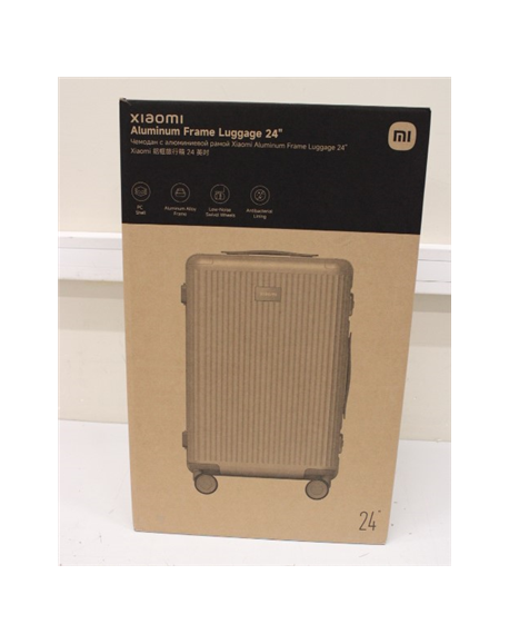 SALE OUT. Xiaomi Aluminum Frame Luggage 24" | Xiaomi | DAMAGED PACKAGING, SRATCHES ON TOP
