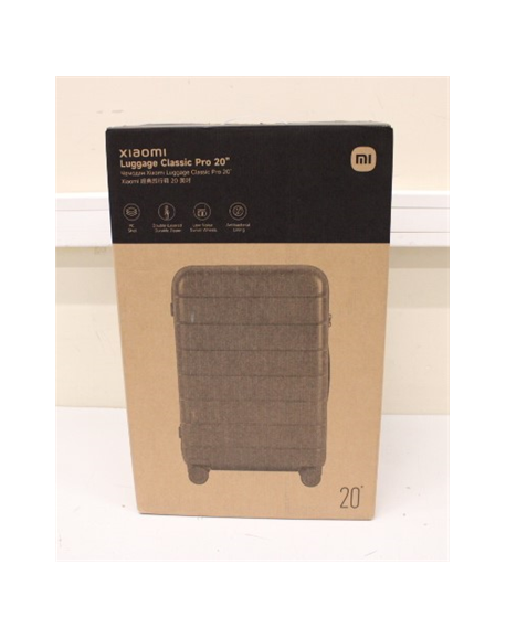 SALE OUT. Xiaomi Luggage Classic Pro 20" (Grey) | Xiaomi | SCRATCHES SMALL TOP AND BACK