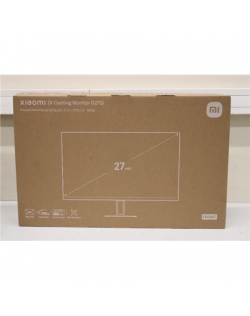 SALE OUT. Xiaomi 2K Gaming Monitor G27Qi EU | Xiaomi | 2K Gaming Monitor | G27Qi EU | 27 " | IPS | QHD | 16:9 | 180 Hz | 1 ms | 