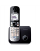 Panasonic Cordless KX-TG6811FXB Black, Caller ID, Wireless connection, Phonebook capacity 120 entries, Conference call, Built-in