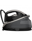 TEFAL Steam Station | SV6140 Express Easy | 2200 W | 1.7 L | 6 bar | Auto power off | Vertical steam function | Calc-clean function | Black/Steel Grey