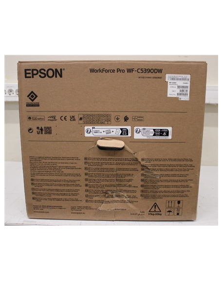 SALE OUT. Epson WorkForce Pro WF-C5390DW | Epson WorkForce Pro | WF-C5390DW | Inkjet | Colour | Inkjet Printer | A4 | Wi-Fi | DA